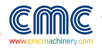CMC Machinery logo.